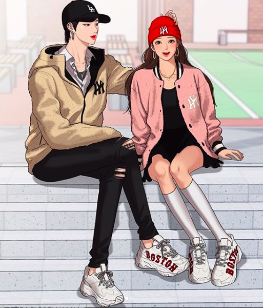 Korean couple clothes clearance online shop