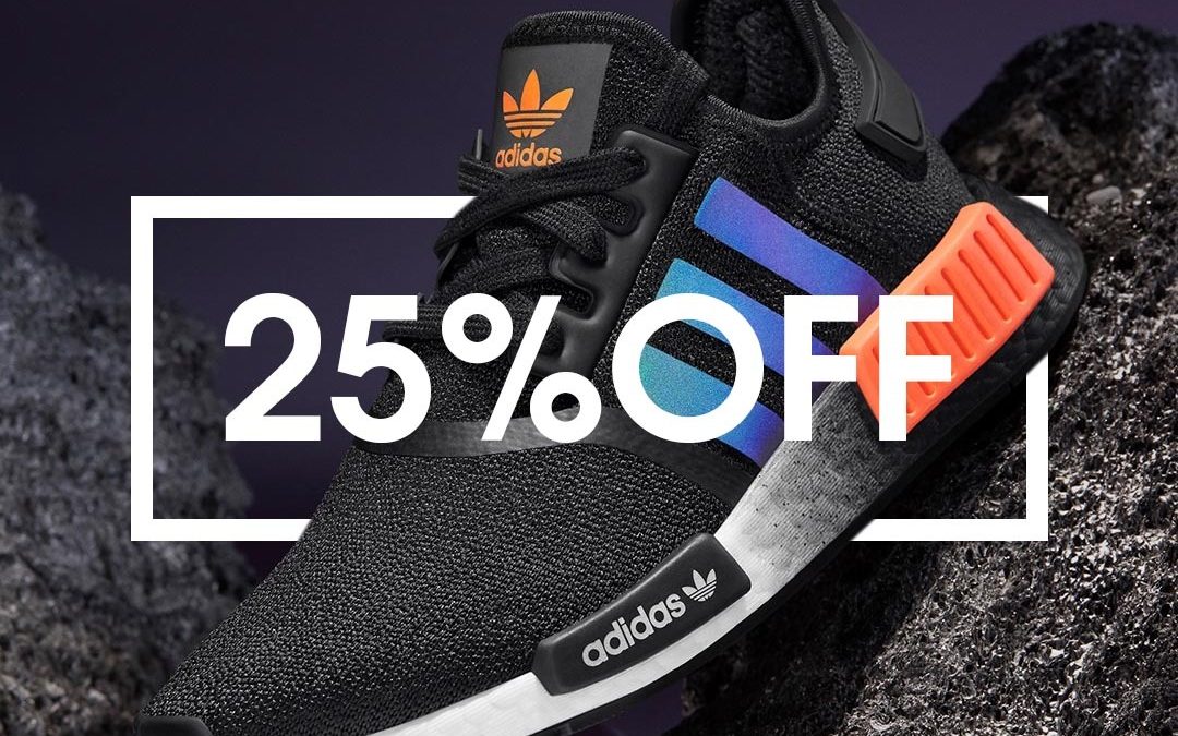 25 off adidas outlet